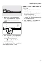 Preview for 53 page of Miele KS 28463 D ed/cs Operating And Installation Instructions