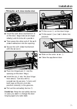 Предварительный просмотр 71 страницы Miele KS 28463 D ed/cs Operating And Installation Instructions