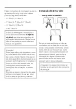 Предварительный просмотр 55 страницы Miele KSK 1002 Fitting Instructions Manual