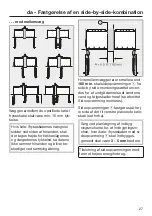 Preview for 27 page of Miele KSK 2001 Installation Instructions Manual