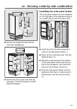 Preview for 43 page of Miele KSK 2001 Installation Instructions Manual