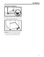 Preview for 41 page of Miele KT 12410 S-1 Operating And Installation Manual