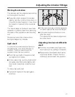 Предварительный просмотр 21 страницы Miele KT 12410 S Operating And Installation Manual