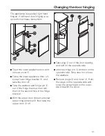 Предварительный просмотр 31 страницы Miele KT 3428 SD ed Operating And Installation Manual