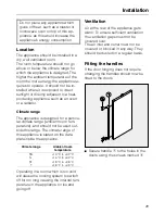 Preview for 29 page of Miele KT 3534 Sed Operating And Installation Manual