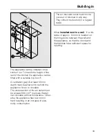 Preview for 33 page of Miele KT 3534 Sed Operating And Installation Manual