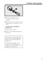 Предварительный просмотр 29 страницы Miele KTN 4352 SD ed Operating And Installation Instructions