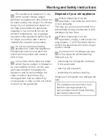 Preview for 9 page of Miele KWL 4612 S Operating And Installation Instructions