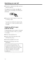 Preview for 12 page of Miele KWL 4712 S ed Operating And Installation Manual