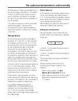 Preview for 13 page of Miele KWL 4712 S ed Operating And Installation Manual