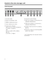 Предварительный просмотр 8 страницы Miele KWT 1601 SF Operating And Installation Instructions