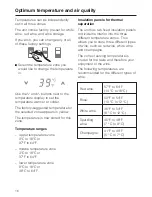 Предварительный просмотр 16 страницы Miele KWT 1601 SF Operating And Installation Instructions