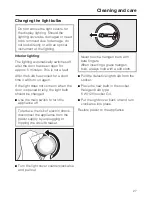 Предварительный просмотр 27 страницы Miele KWT 1601 SF Operating And Installation Instructions