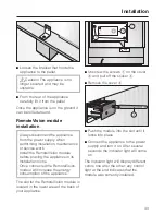 Предварительный просмотр 43 страницы Miele KWT 1601 SF Operating And Installation Instructions