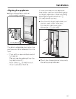 Предварительный просмотр 49 страницы Miele KWT 1601 SF Operating And Installation Instructions