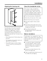 Предварительный просмотр 43 страницы Miele KWT 1601 SF Operating And Installation Manual