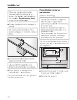 Предварительный просмотр 44 страницы Miele KWT 1601 SF Operating And Installation Manual