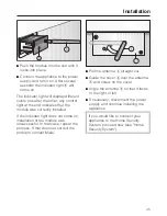 Предварительный просмотр 45 страницы Miele KWT 1601 SF Operating And Installation Manual