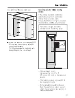 Предварительный просмотр 49 страницы Miele KWT 1601 SF Operating And Installation Manual