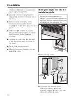 Предварительный просмотр 50 страницы Miele KWT 1601 SF Operating And Installation Manual