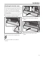 Предварительный просмотр 53 страницы Miele KWT 1601 SF Operating And Installation Manual