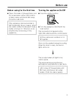 Preview for 9 page of Miele KWT 1601 Vi Operating And Installation Manual