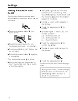 Preview for 12 page of Miele KWT 1601 Vi Operating And Installation Manual