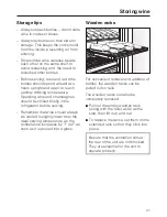 Preview for 21 page of Miele KWT 1601 Vi Operating And Installation Manual