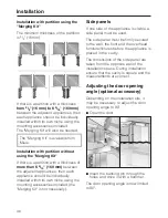 Preview for 38 page of Miele KWT 1601 Vi Operating And Installation Manual