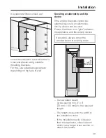 Preview for 49 page of Miele KWT 1601 Vi Operating And Installation Manual