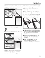 Preview for 53 page of Miele KWT 1601 Vi Operating And Installation Manual