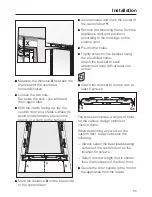 Preview for 55 page of Miele KWT 1601 Vi Operating And Installation Manual