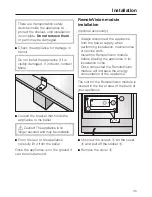 Preview for 12 page of Miele KWT 1603 SF Installation Instructions Manual