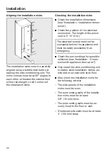 Preview for 26 page of Miele KWT 2601 Vi Operating And Installation Instructions