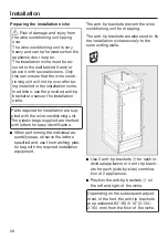 Preview for 28 page of Miele KWT 2601 Vi Operating And Installation Instructions