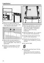 Preview for 38 page of Miele KWT 2661 ViS Operating And Installation Instructions