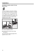 Preview for 48 page of Miele KWT 2661 ViS Operating And Installation Instructions