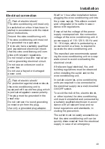 Preview for 49 page of Miele KWT 2661 ViS Operating And Installation Instructions