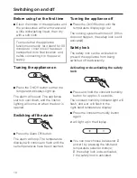 Preview for 10 page of Miele KWT 4154 UG-1 Operating And Installation Manual