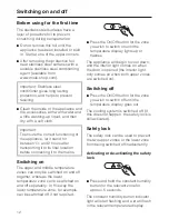 Preview for 12 page of Miele KWT 4974 SG ed Operating And Installation Instruction