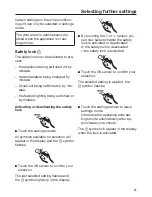 Preview for 21 page of Miele KWT 6112 iG ed/cs Operating And Installation Instructions