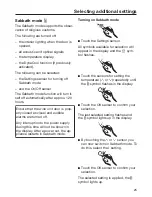 Предварительный просмотр 25 страницы Miele KWT 6312 UGS Operating And Installation Instructions