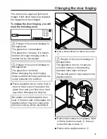 Preview for 47 page of Miele KWT 6321 UG Operating And Installation Instructions