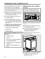 Preview for 50 page of Miele KWT 6321 UG Operating And Installation Instructions