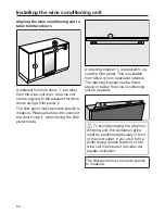 Preview for 52 page of Miele KWT 6321 UG Operating And Installation Instructions