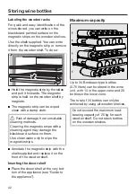 Preview for 42 page of Miele KWT 6322 UG Operating And Installation Instructions