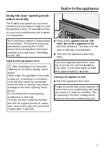 Предварительный просмотр 17 страницы Miele KWT 6422 iG Operating And Installation Instructions