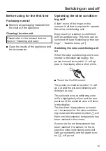 Предварительный просмотр 19 страницы Miele KWT 6422 iG Operating And Installation Instructions