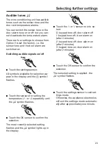 Предварительный просмотр 23 страницы Miele KWT 6422 iG Operating And Installation Instructions