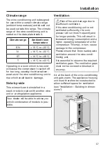 Предварительный просмотр 57 страницы Miele KWT 6422 iG Operating And Installation Instructions